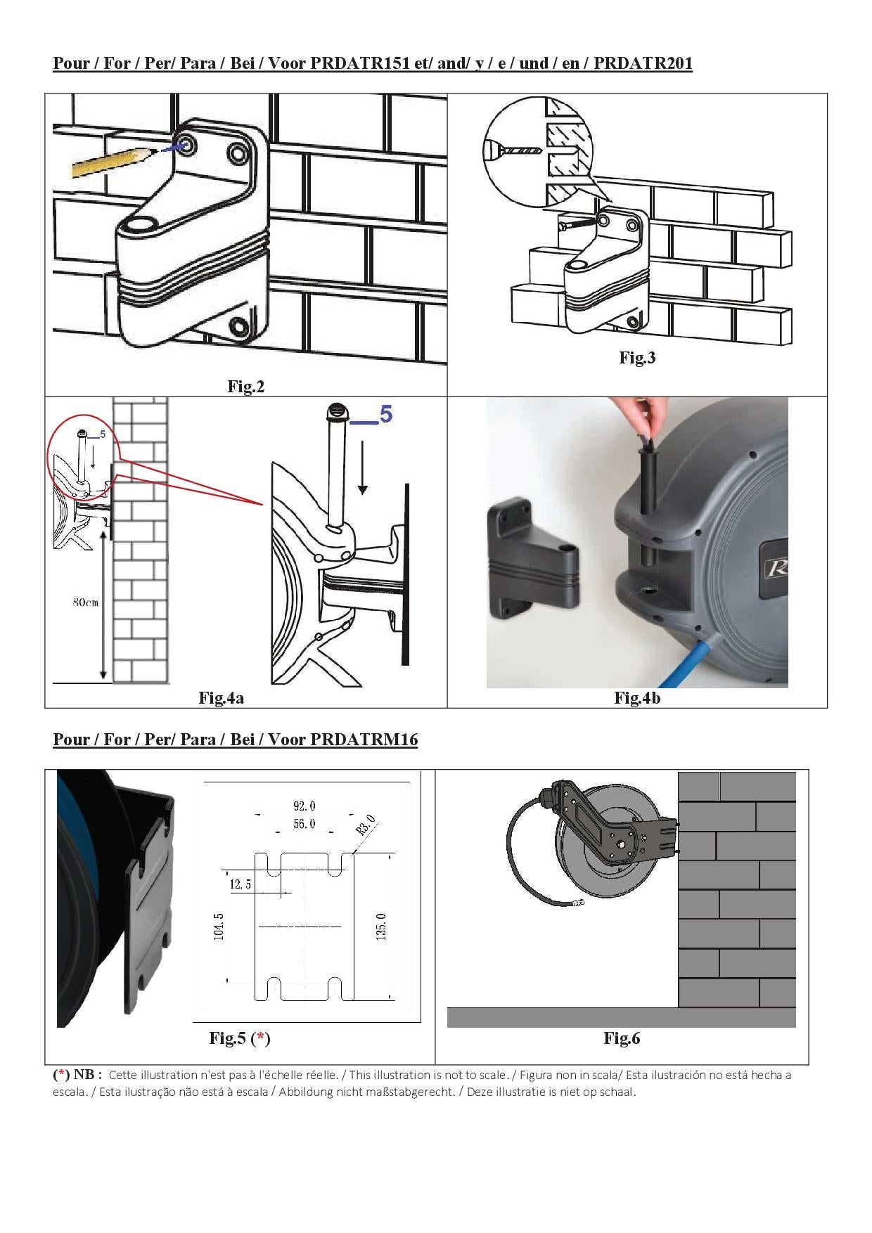 Avvolgitubo aria automatico 20 metri + 2 metri Ribimex PRDATR20 - completo di attacchi rapidi OMAGGIO - Image 4