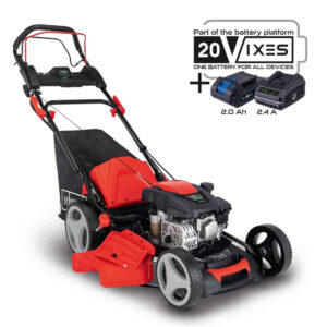 Scheppach MS173-51E - Rasaerba a scoppio semovente avviamento elettrico 173cc - Taglio 51cm