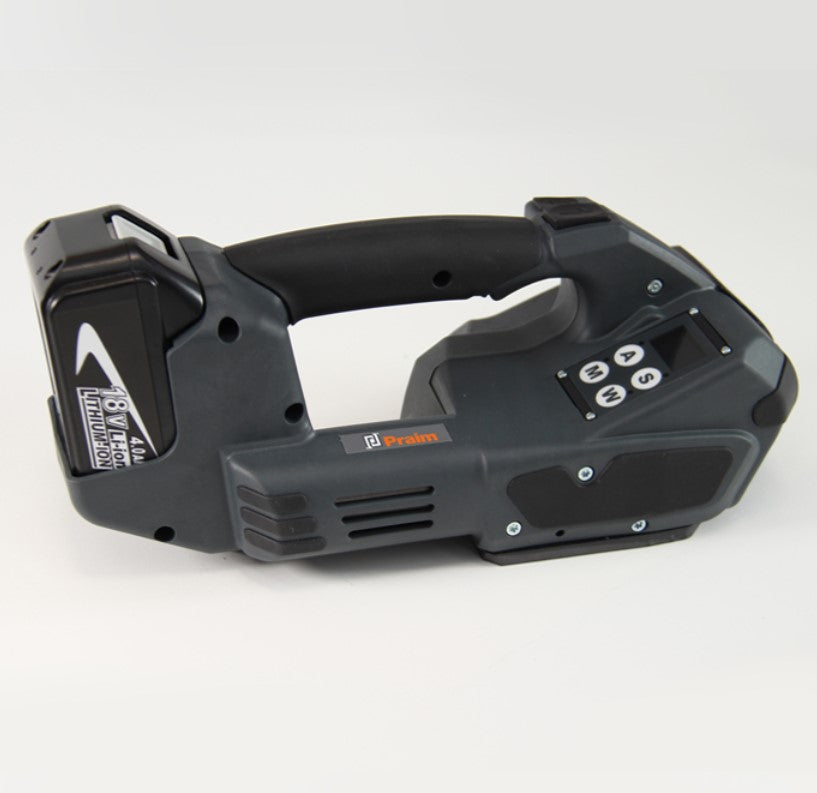 Reggiatrice ITA28 a batteria per PP/PT , EVO 13/16 MM ,CON N.2 BATTERIE 4.0AH 18v ,N.1 CARICABATTERIE