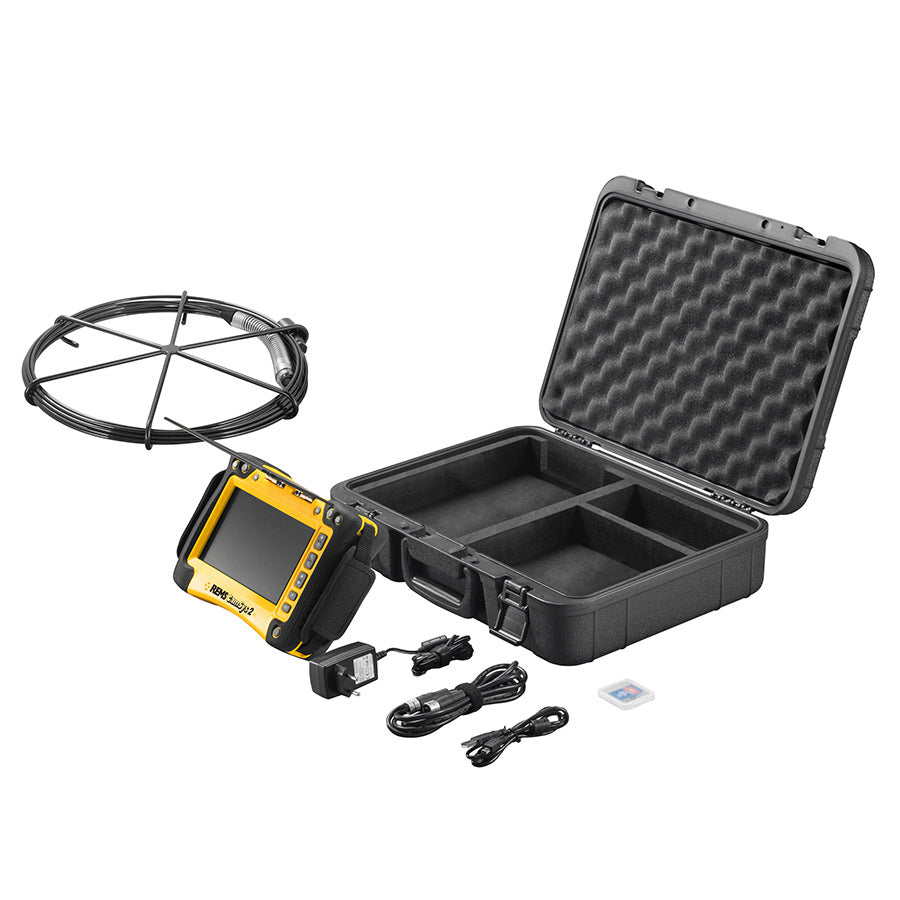Rems CAMSys 2 Set S-Color 10K - Telecamera d'ispezione ad alta risoluzione, lunghezza 10 metri