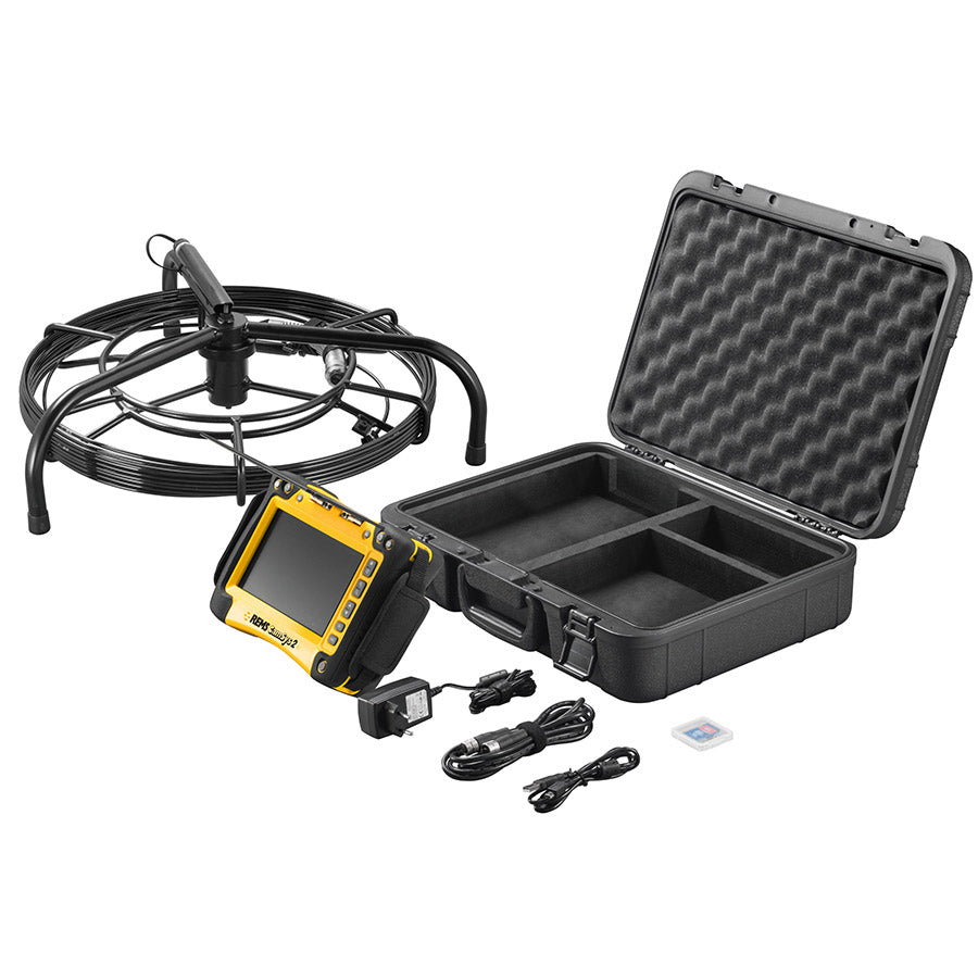 Rems CAMSys 2 Set S-Color 20H - Telecamera d'ispezione ad alta risoluzione, lunghezza 20 metri