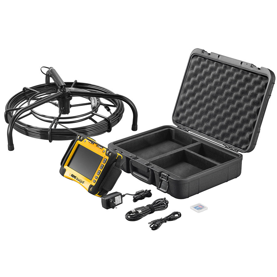 Rems CAMSys 2 Set S-Color S 30H - Telecamera d'ispezione ad alta risoluzione, lunghezza 30 metri