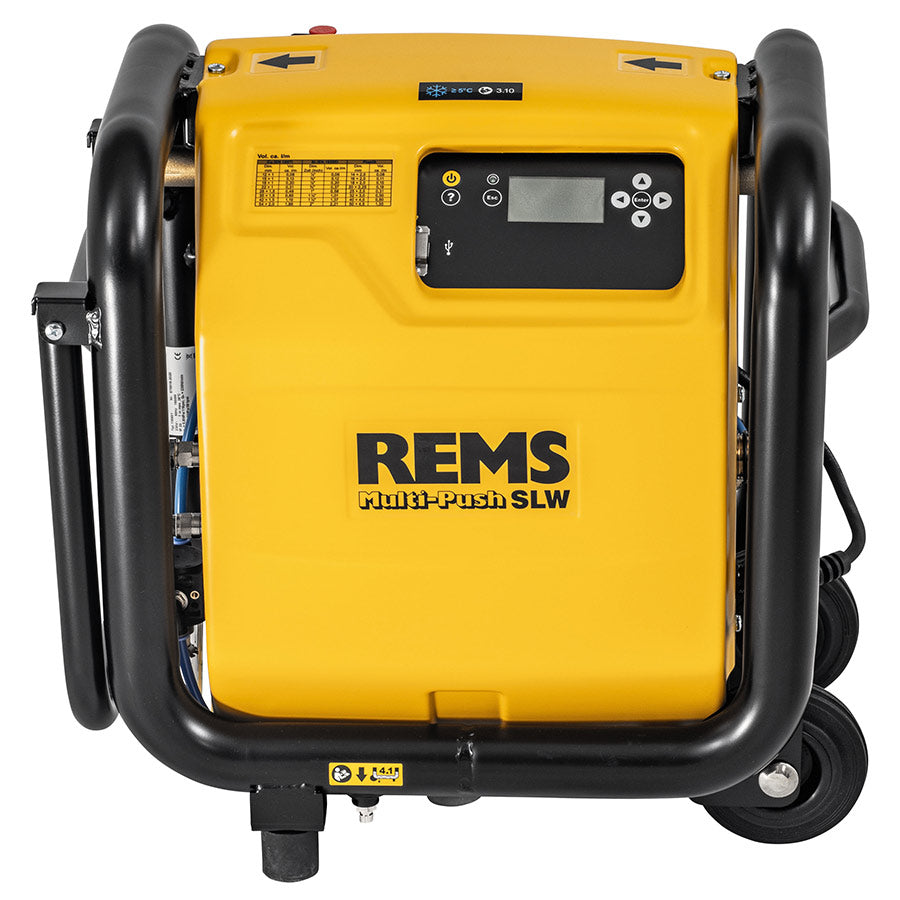 Rems Multi-Push SLW Set - Unit?? elettronica di flussaggio e provaimpianti con pompa per impianti acqua potabile - Image 2