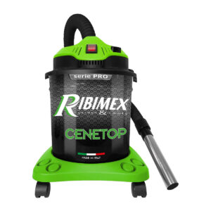 Aspiracenere professionale Ribimex CENETOP - 1200 watt - 18 litri con scuotifiltro , Made In Italy
