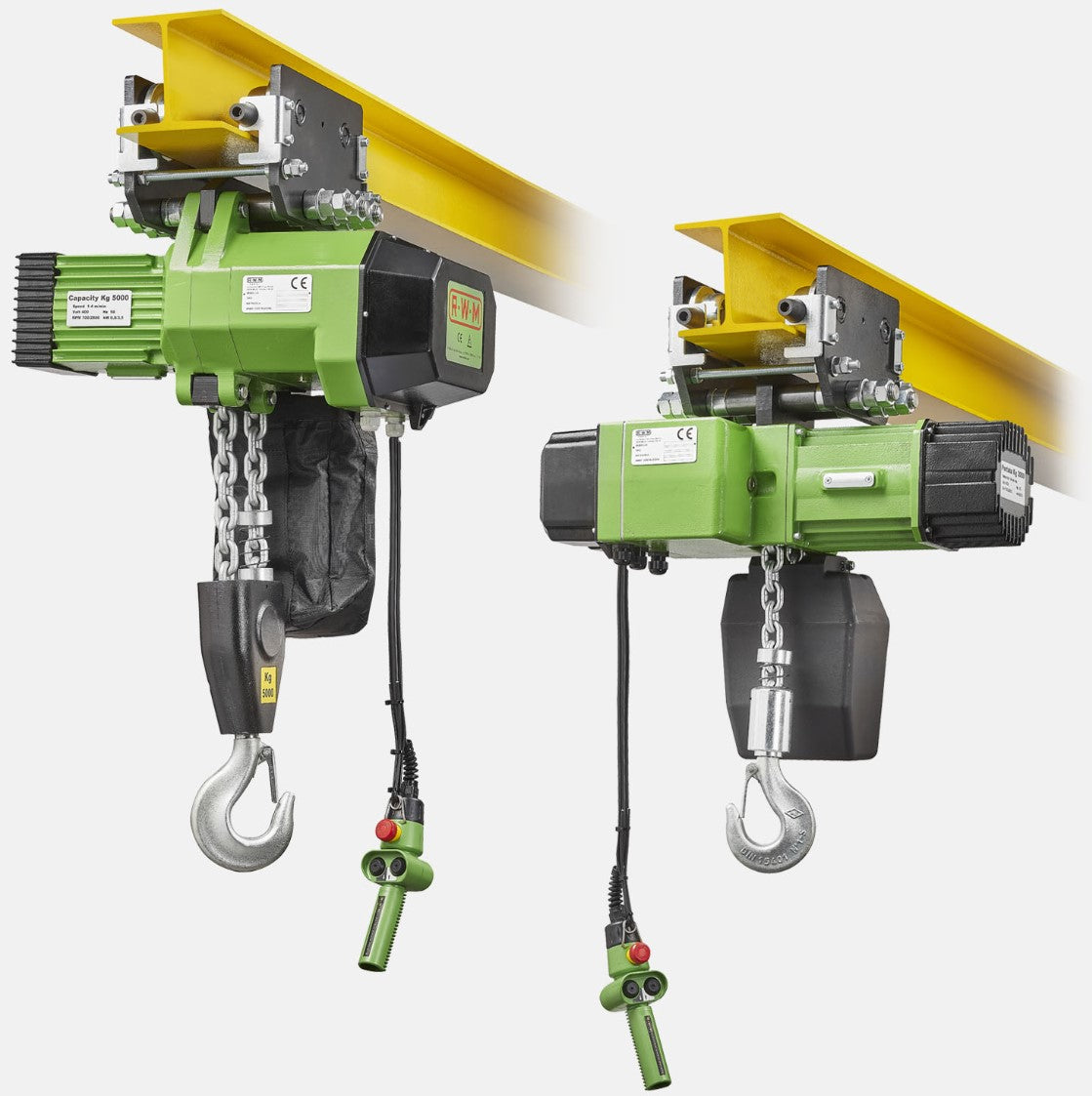 Rwm 2500WR28RE ct re 2500kg cavo gancio 9 metri