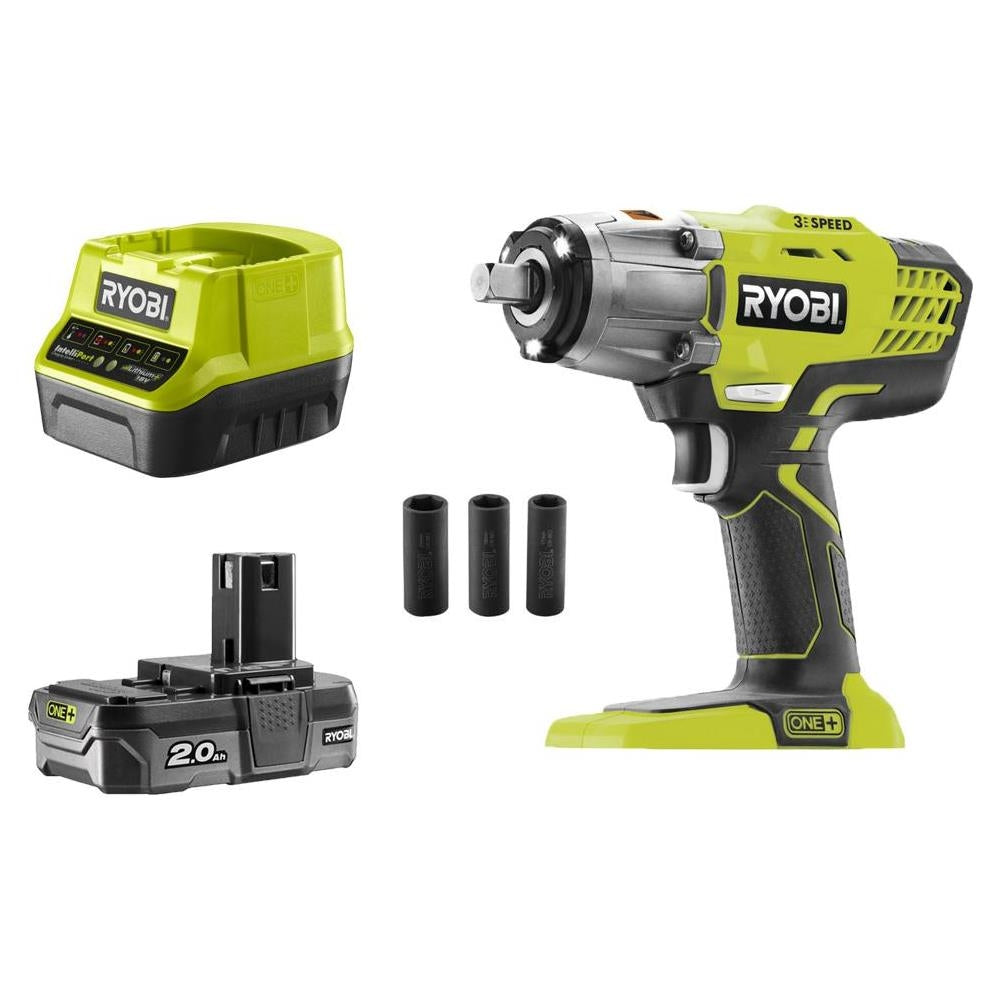 Ryobi R18IW3-120S - Avvitatore ad Impulsi 18V 1/2 - Image 3