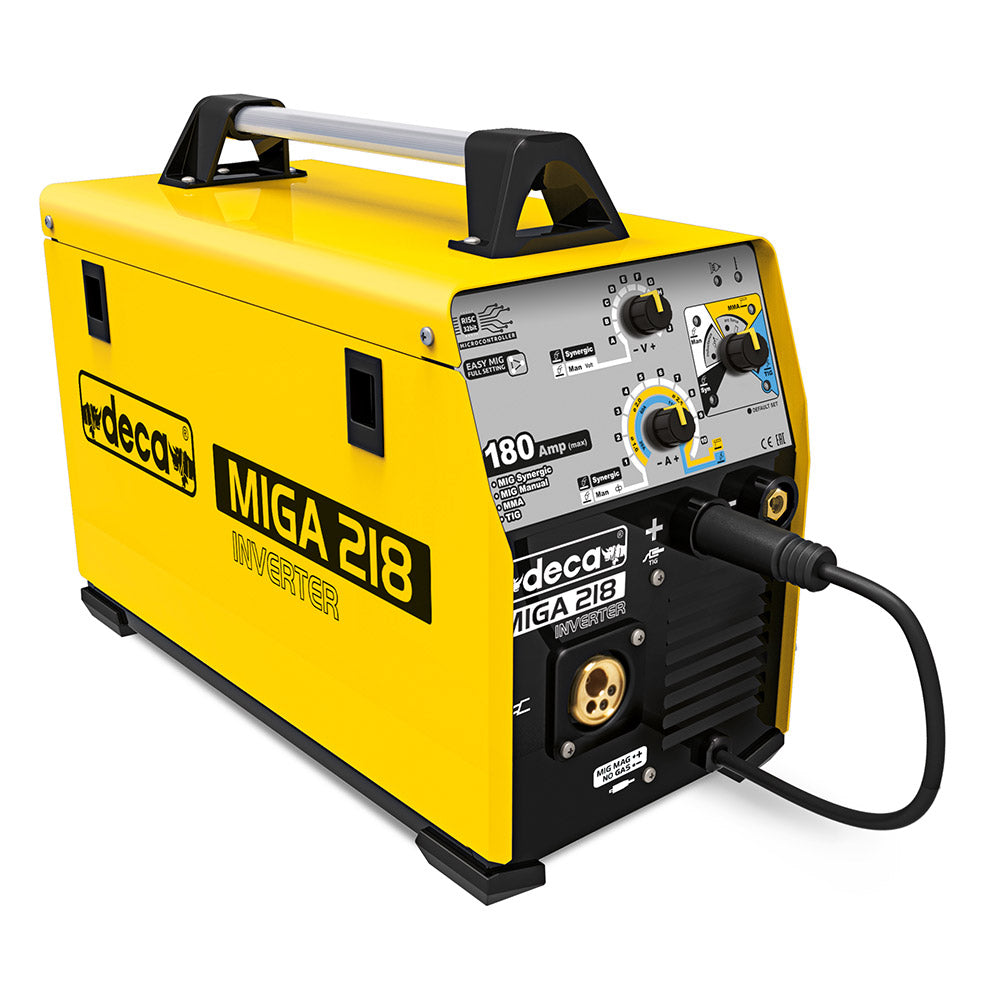 Deca MIGA 218 - Saldatrice inverter multifunzione (180 A)