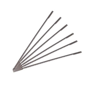 Scheppach Kit 6 lame per legno seghetto traforo 135x3x0.50 10t