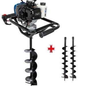 Scheppach EB2000 - Trivella a scoppio 52cc incluse 3 eliche ? 100 150 e 200 mm