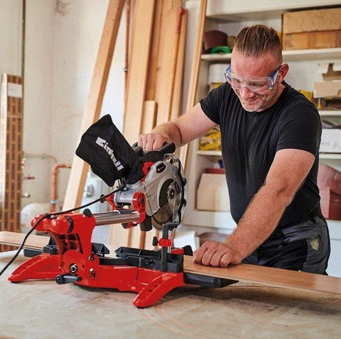 Troncatrice radiale Einhell TC-SM 2131/1 Dual 1600W con laser (diametro 210) - Image 5