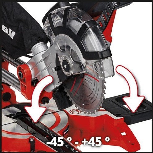 Troncatrice radiale Einhell TC-SM 2131/1 Dual 1600W con laser (diametro 210) - Image 3