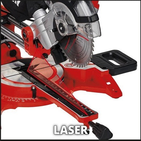 Troncatrice radiale Einhell TC-SM 2131/1 Dual 1600W con laser (diametro 210) - Image 4
