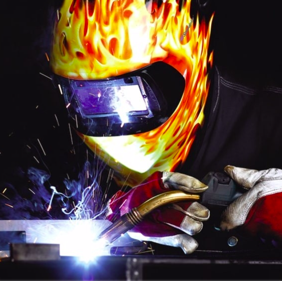 3M Speedglass Blaze 100V - Maschera per saldatura con filtro autoscurante DIN 8-12 - Image 3