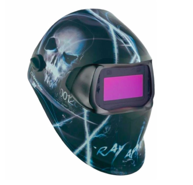 3M Speedglass Xterminator 100V - Maschera per saldatura con filtro autoscurante DIN 8-12