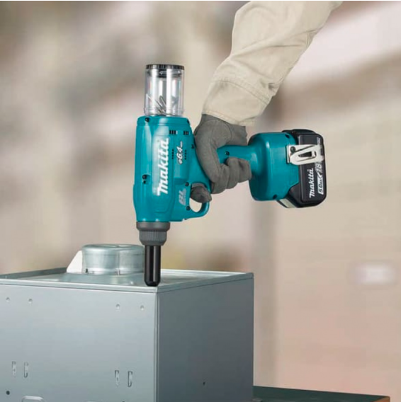 Makita DVR250RTJ - Rivettatrice a batteria 18V 20Kn - Image 2