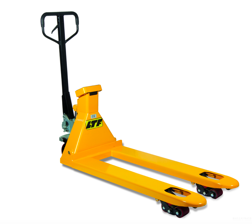 LTF 059600003BS - 2500 Kg Transpallet pesatore manuale con stampante