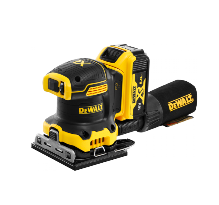 Dewalt DCW200NT-XJ - Levigatrice orbitale ? di foglio XR 18V, solo corpo in valigetta - Image 2