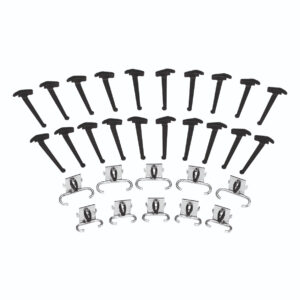 USAG U05160230 - 516 SA/K1 - Kit di ganci per pannelli 516 SA/5 e 516 SA/6 (30 pz.)