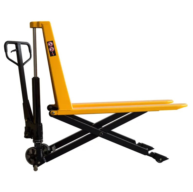 AxA ACX10M - Sollevatore transpallet a pantografo, portata 1000 Kg, alzata 800 mm