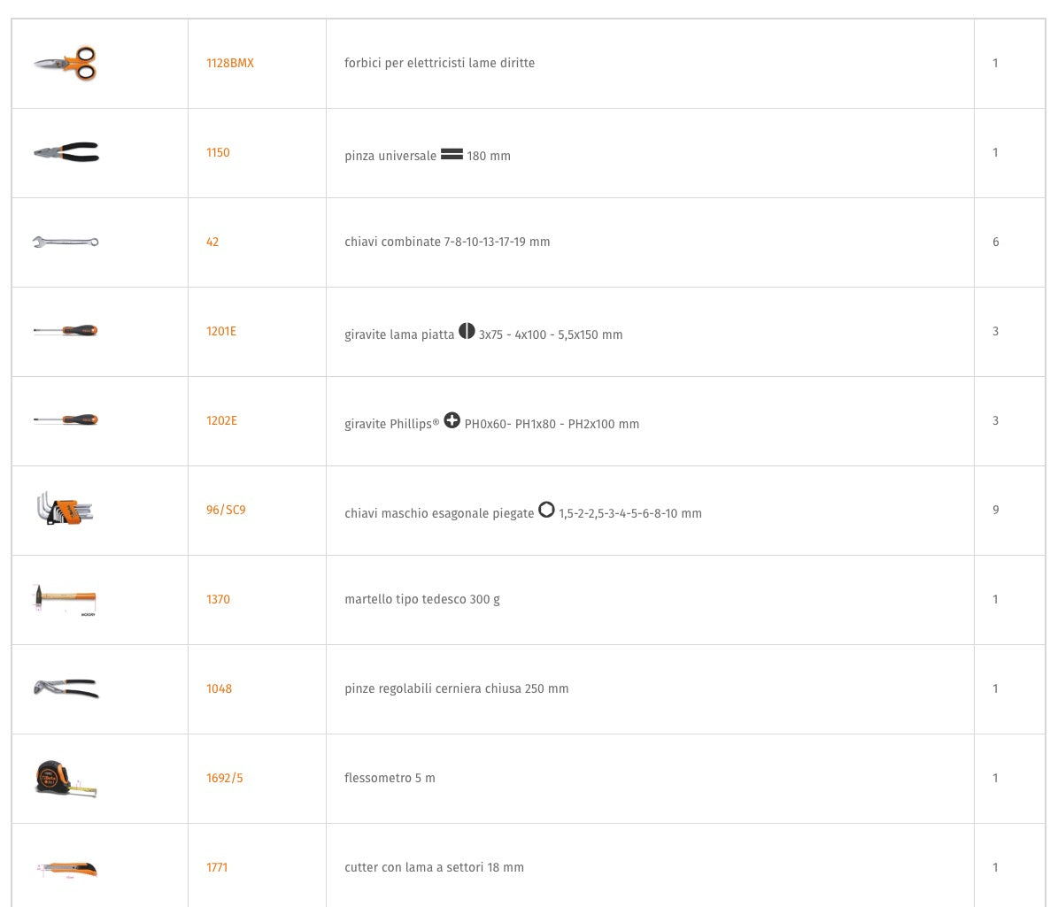 Beta 2001/BZ27 VU - Valigetta pieghevole con assortimento di 27 utensili per interventi universali - Image 3