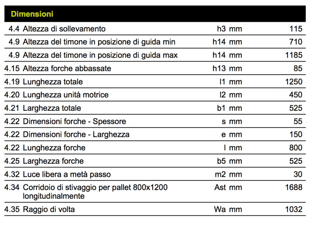 Pramac AGILE S4 800X525 - Transpallet elettrico a batteria 1200 Kg - Image 4
