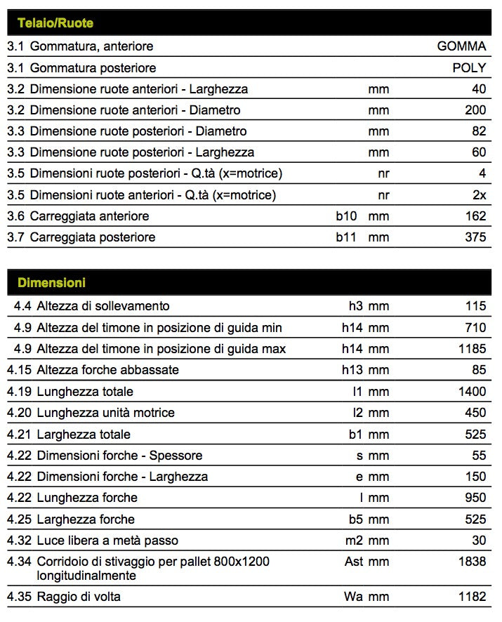 Pramac AGILE S4 950X525 - Transpallet elettrico a batteria 1200Kg - Image 5