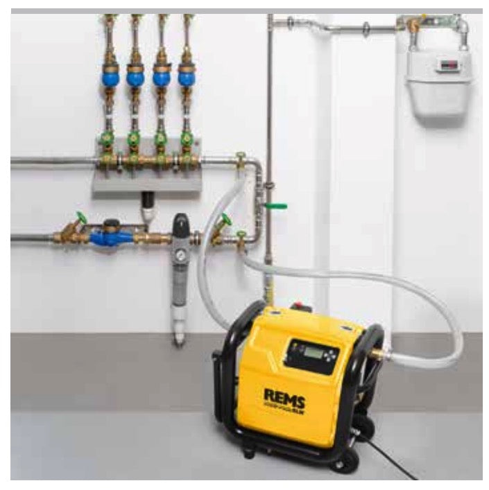 Rems Multi-Push SL Set - Unit?? elettronica di flussaggio e provaimpianti con compressore - Image 3