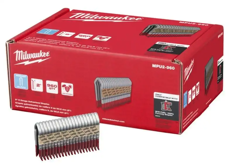 Milwaukee HDG-960PC - 9G/40MM - Cambrette per graffatrice per staccionate - Image 2