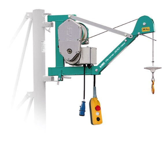 Elevatore paranco a braccio telescopico Imer AIRONE 200 N