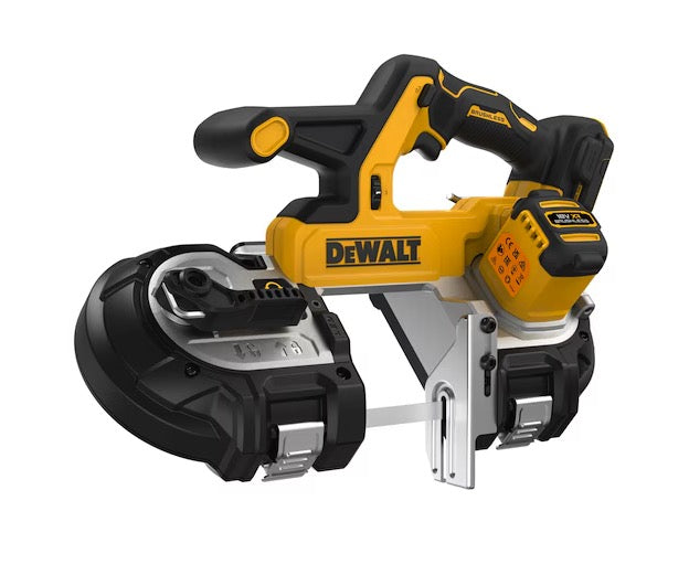 Dewalt DCS378N-XJ - Sega a nastro per metallo a batteria 18V brushless - solo corpo