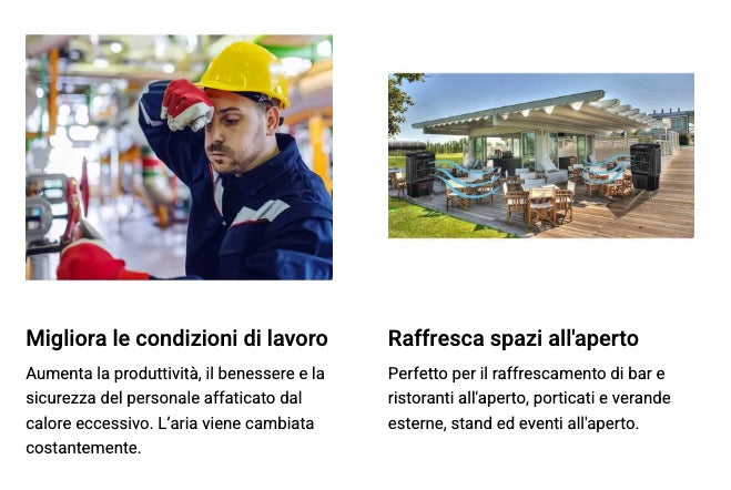 Briotron 9000BL - Raffrescatore evaporativo portatile per medi e grandi ambienti fino a 120 m2 - Image 4