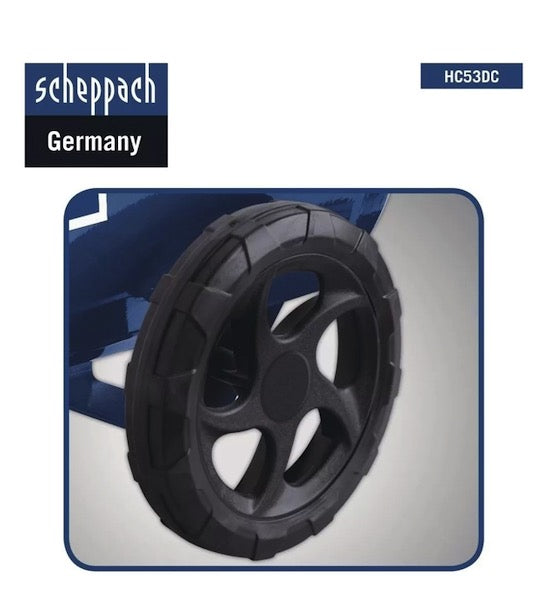 Scheppach HC53DC - Compressore aria 50 lt lubrificato portatile bicilindrico a V - Image 4