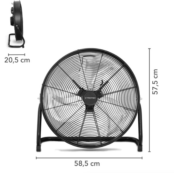 Trotec TVM 20 D - Ventilatore da pavimento da 50 cm ? - Image 2