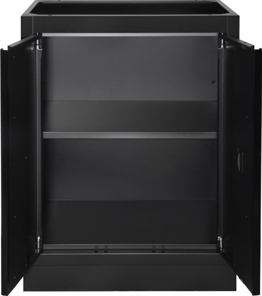 Kraftwerk 3964B-BLK - Arredamento da officina a 4 elementi con piano in legno - nero - Image 3