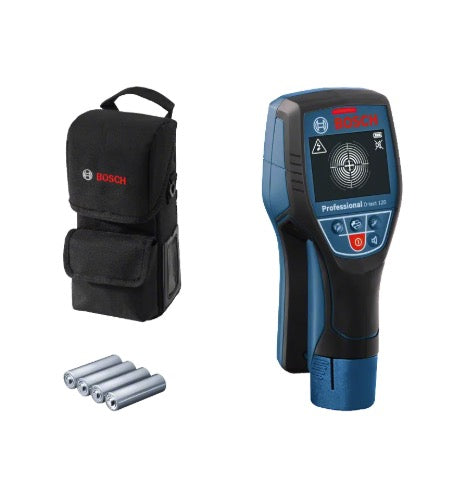 Bosch Wallscanner D-tect 120 Professional - Rilevatore di tubi, metalli, tubi con acqua e cavi elettrici