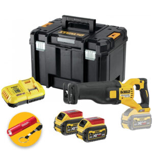 Dewalt DCS389X2-QW - Sega universale a gattuccio 54V XR FLEXVOLT 2 x 9Ah