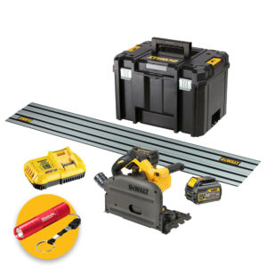 Dewalt DCS520T2R-QW - Sega a Affondamento XR FLEXVOLT 54V 6.0Ah BRUSHLESS con guida