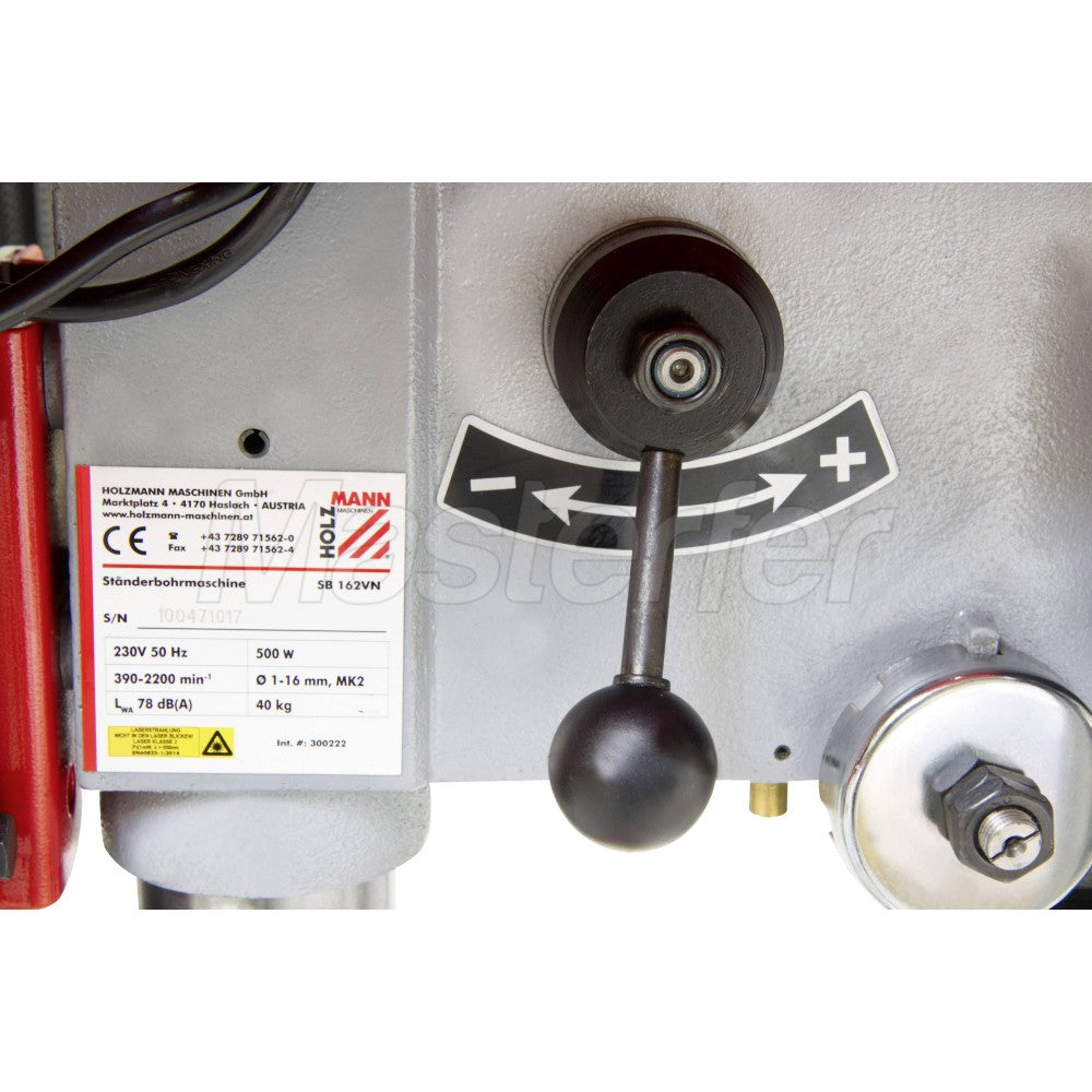 Holzmann SB 162VN - Trapano a colonna da banco 220V - 500W - Image 3
