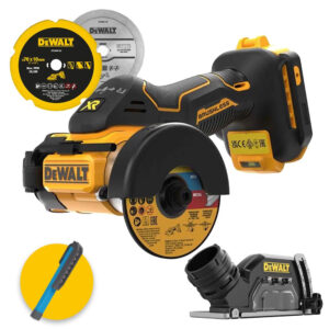 Dewalt DCS438N-XJ - Mini smerigliatrice a batteria 18V - disco da 76 mm - solo corpo