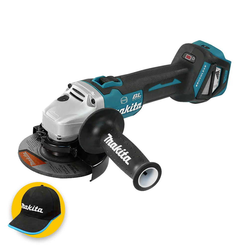 Makita DGA513Z - Smerigliatrice angolare a batteria 18V, solo corpo SENZA VALIGIA