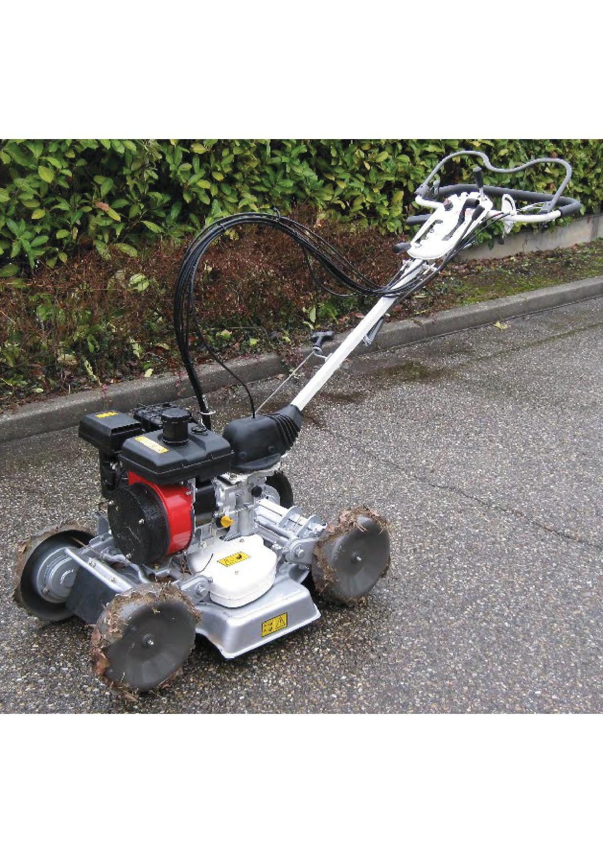 Rasaerba da pendenza Orec Spider Mower SP1000 - trazione 4X4 manubrio regolabile e telescopico - Image 3