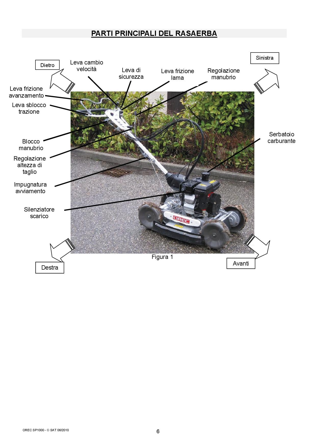 Rasaerba da pendenza Orec Spider Mower SP1000 - trazione 4X4 manubrio regolabile e telescopico - Image 4