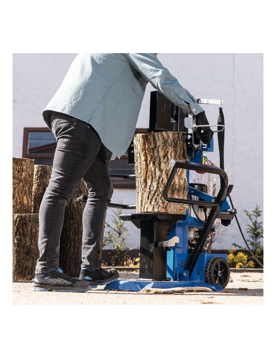 Scheppach Compact 10T - Spacccalegna elettrico verticale 400V 3150 W - capacit?? 10T - Image 2