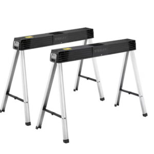 Stanley 1-97-475 Coppia di Cavalletti Pieghevoli , portata 340 Kg