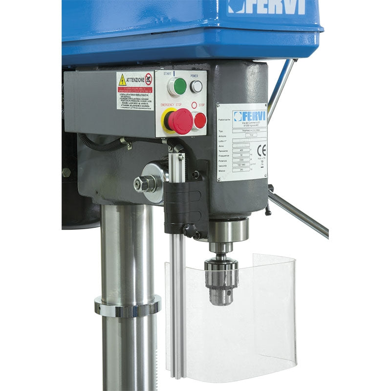 Fervi T032 Trapano a colonna con trasmissione a cinghia 400V 50 Hz 1500W - Image 3
