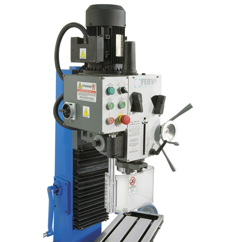 Fervi T044/400V - Trapano fresa da banco ad ingranaggi - Image 3