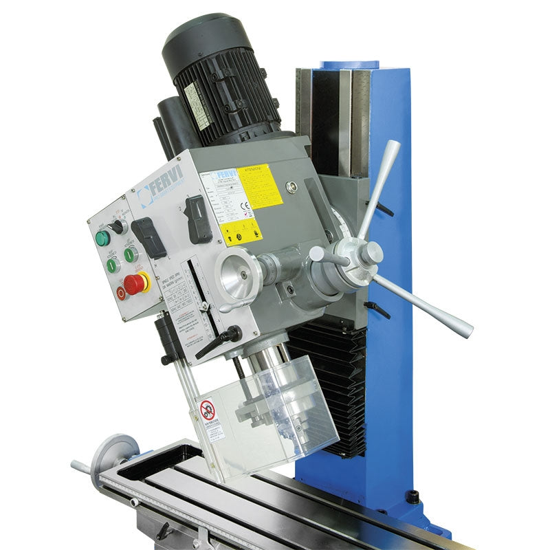 Fervi T044/400V - Trapano fresa da banco ad ingranaggi - Image 2