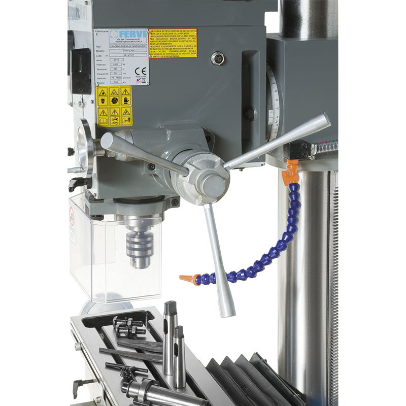 Fervi T047/230V - Trapano fresa ad ingranaggi con maschiatura temporizzata - Image 3