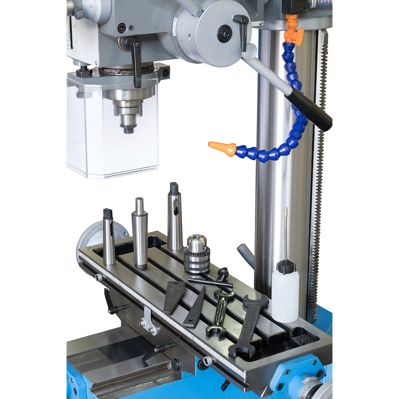 Fervi T047/400VDA - Trapano fresa ad ingranaggi con discesa automatica e maschiatura - Image 3