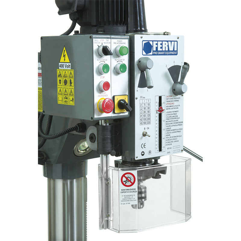 Fervi T062 - Trapano ad ingranaggi con inversione di marcia - 400V - Image 3